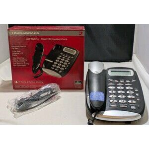 Vintage Durabrand PH-5595 Retro 90s Phone Caller ID Call Speaker no power cord